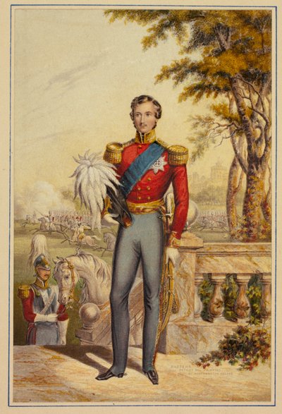 His Royal Highness Prince Albert (Blue Breeches) by George Baxter