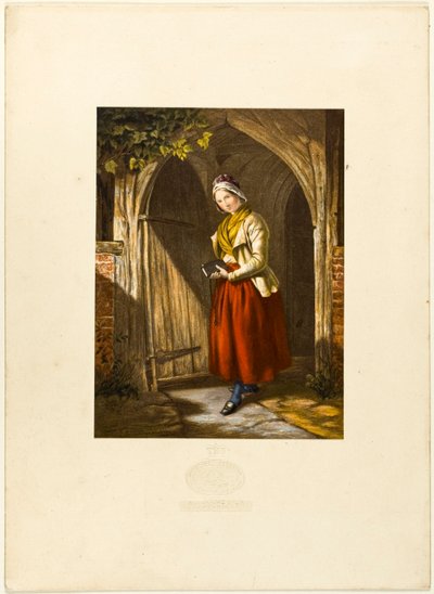 Returning from Prayer by George Baxter