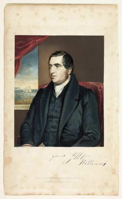 Rev. John Williams by George Baxter