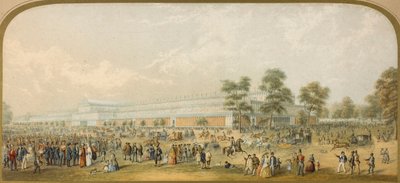 The Great Exhibition (Exterior) by George Baxter