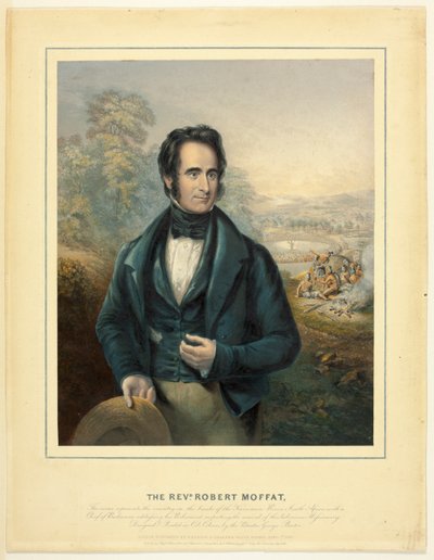 The Reverend Robert Moffat by George Baxter