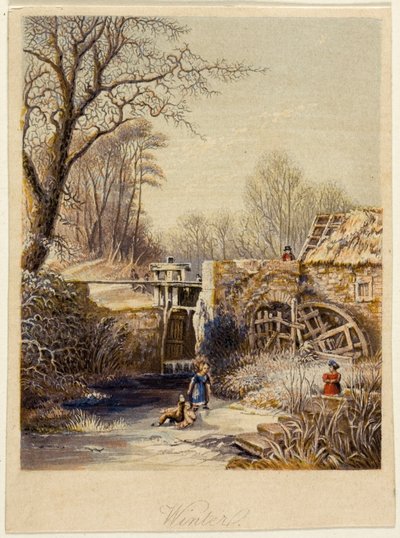 Winter, also called The Small Winter by George Baxter