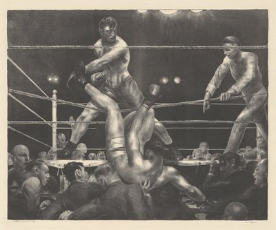 Dempsey and Firpo by George Bellows