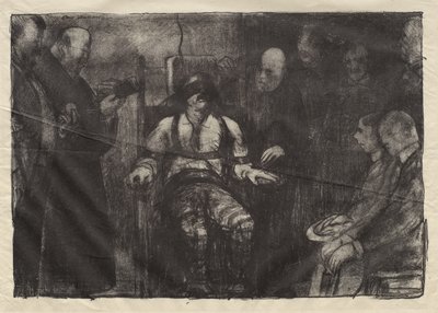 Electrocution, First State by George Bellows