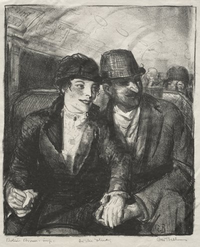 In the Subway by George Bellows