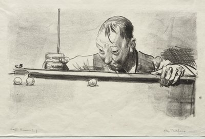 Indoor Athlete, Second Stone by George Bellows