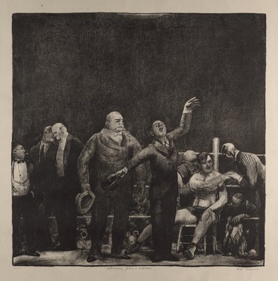 Introducing John L. Sullivan by George Bellows