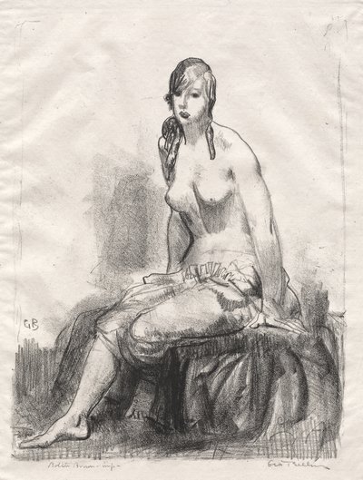 Morning, Nude Sketch by George Bellows