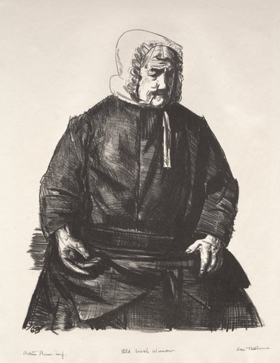 Old Irish Woman by George Bellows