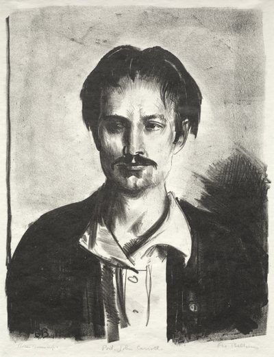 Portrait of John Carroll by George Bellows
