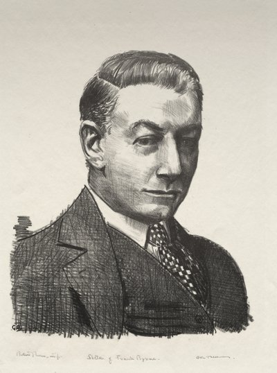 Sketch of Frank Byrne by George Bellows