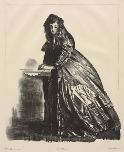 The Actress by George Bellows