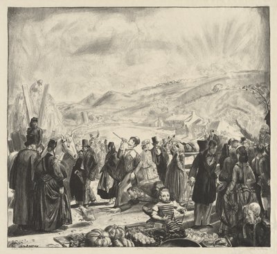 The Irish Fair by George Bellows