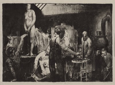 The Life Class by George Bellows