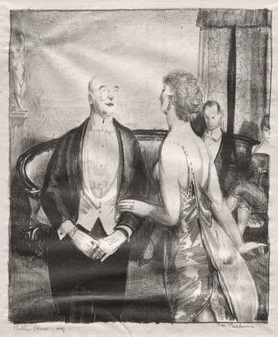 The Parlor Critic by George Bellows