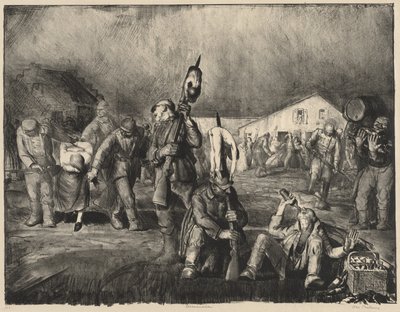 War Series: The Bacchanale by George Bellows