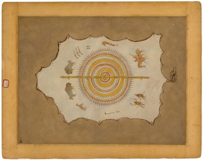 Facsimile of a Mandan Robe by George Catlin