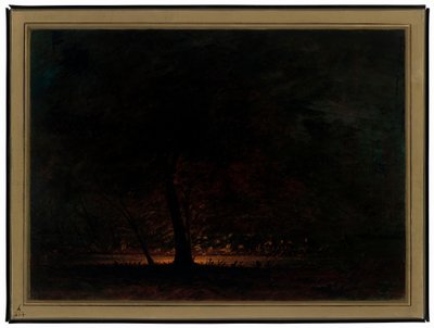 Ignis Fatuus, Rio Uruguay by George Catlin