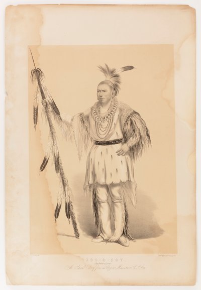 Joc-o-sot, the Walking Bear by George Catlin