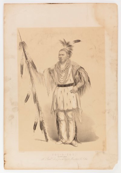 Joc-o-sot, the Walking Bear by George Catlin