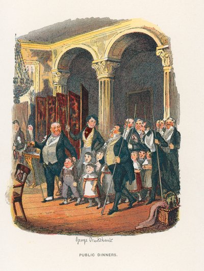 Illustration for Sketches by Boz by George Cruikshank