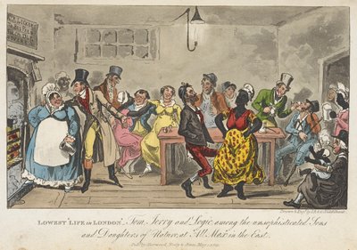 Lowest Life in London: Tom, Jerry, and Logic among the Unsophisticated Sons and Daughters of Nature by George Cruikshank