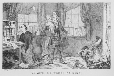 My Wife Is A Woman Of Mind? by George Cruikshank
