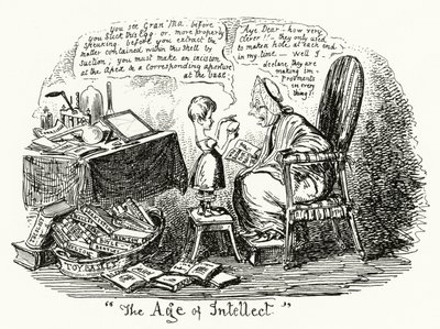 The Age of Intellect by George Cruikshank