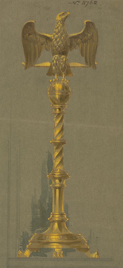 Designs executed for Jones and Willis, metal and wood-workers and church furniture manufacturers of Birmingham and London by George Edmund Street