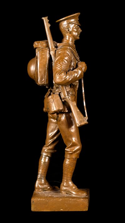 A Sergeant of the Grenadier Guards in Marching Order, c.1920 by George Edward Wade