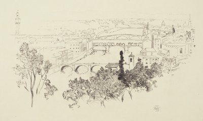 Sketch of Florence by George Elbert Burr
