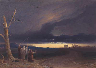 Macbeth and Banquo on the Heath by George Fennell Robson