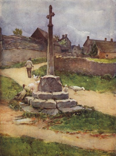 Condicote Cross by George Franck Nicholls