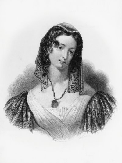 Inez, illustration for Childe Harold