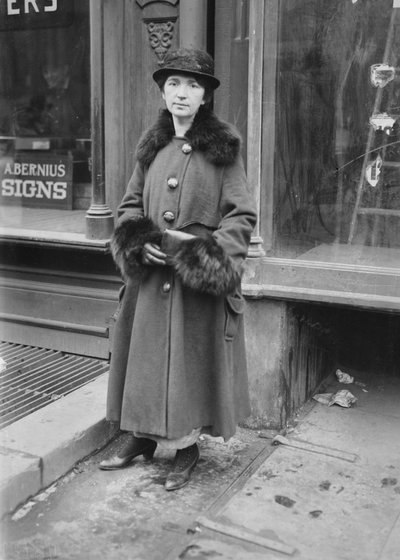 Margaret Sanger, guilty of violating the state penal code by operating the first birth control clinic, 1917 by George Grantham Bain