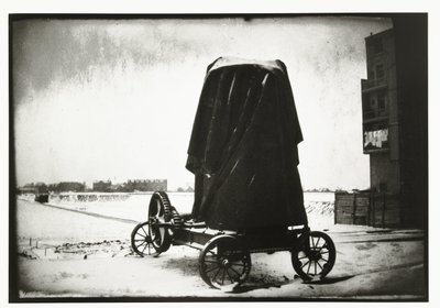 Cement Mill in a Winter Landscape near the Overtoom in Amsterdam by George Hendrik Breitner