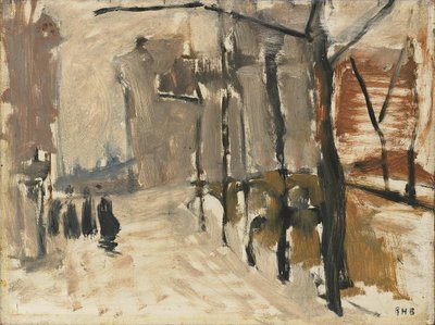 View in The Hague by George Hendrik Breitner