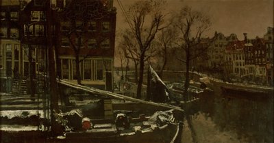 Winter in Amsterdam by George Hendrik Breitner