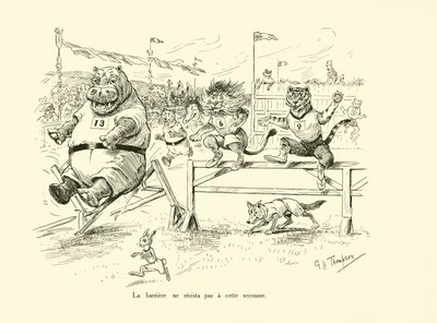 The Barrier Did Not Resist This Shock by George Henry Thompson