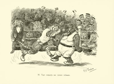 Mr. Tiger Achieved a Resounding Victory by George Henry Thompson