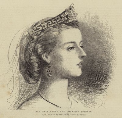 Her Excellency the Countess Spencer by George Housman Thomas