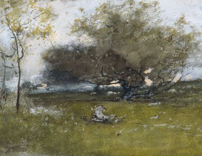 Old Apple Trees by George Inness