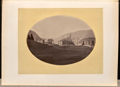 Houses along a waterfront area, West Point by George Kendall Warren