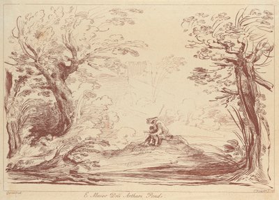 Untitled: Landscape with Figures by George Knapton