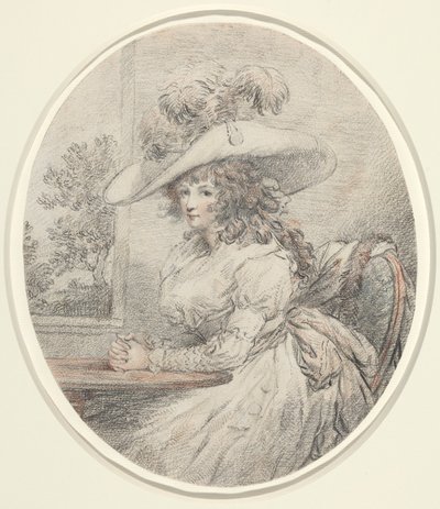Anne Ward Morland, c.1786 by George Morland