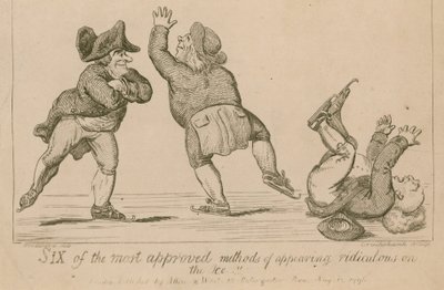 Six of the most approved methods of appearing ridiculous on the ice by George Moutard Woodward