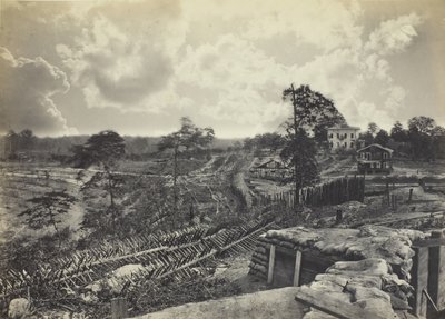 Rebel Works in Front of Atlanta, GA, No. 1 by George N. Barnard