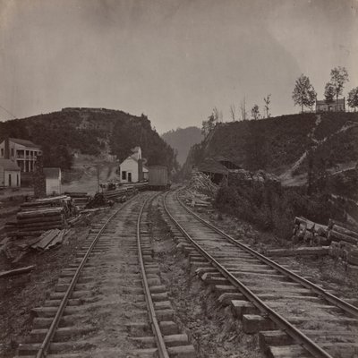 The Allatoona Pass, Looking North, Georgia by George N. Barnard