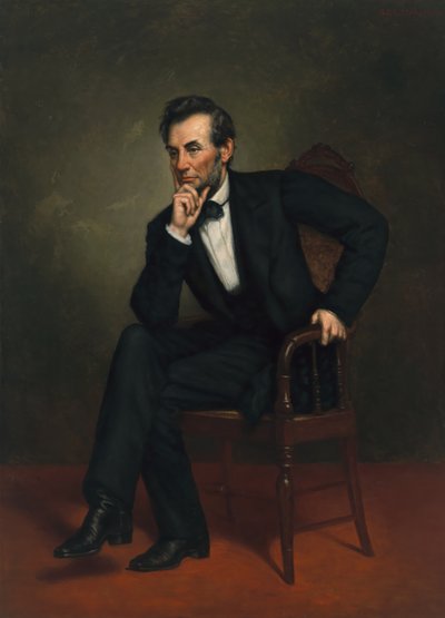 Abraham Lincoln by George Peter Alexander Healy