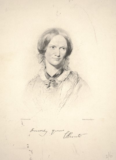 Charlotte Brontë by George Richmond